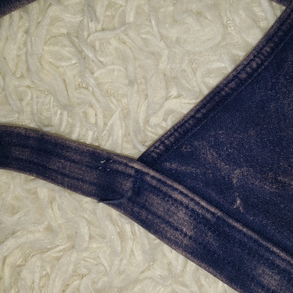 Free People Good Karma Dress Navy M/L Nwot - Picture 14 of 16